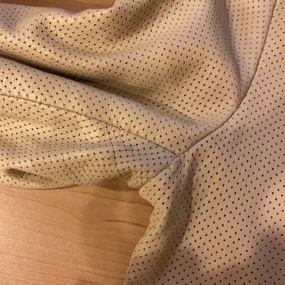 Kenna - T Leather Bomber Jacket - Picture 6 of 8